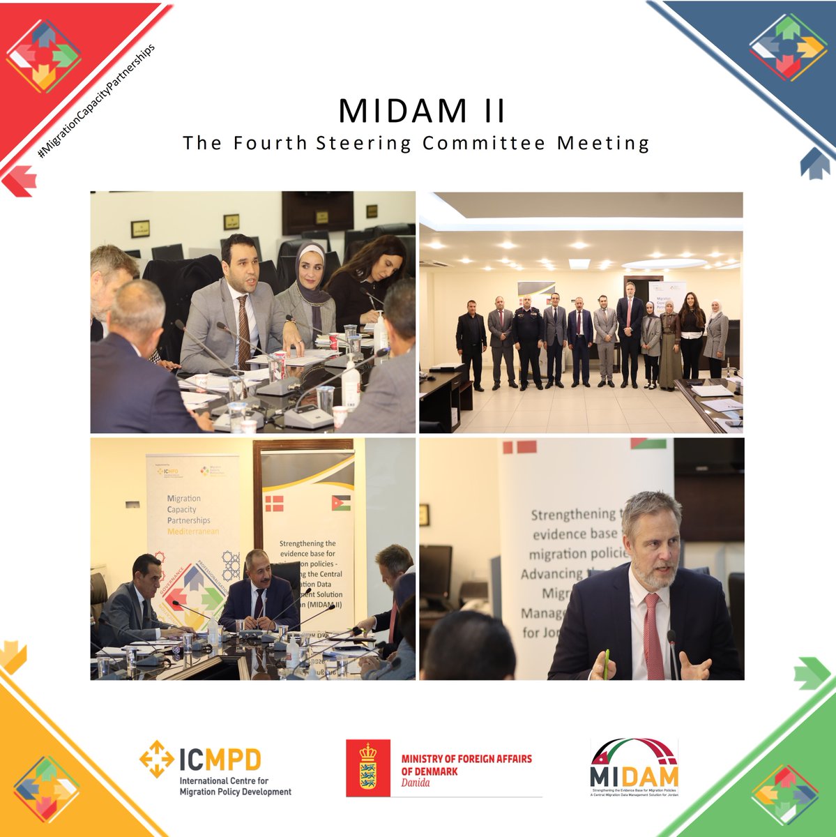 MIDAM II project held the 4th SCM on 11/02/2024, at the Ministry of Interior. During the meeting, the project team, together with the donor representative and SCM members, discussed the project accomplishments, challenges, and upcoming activities. #Modernisation #MCP