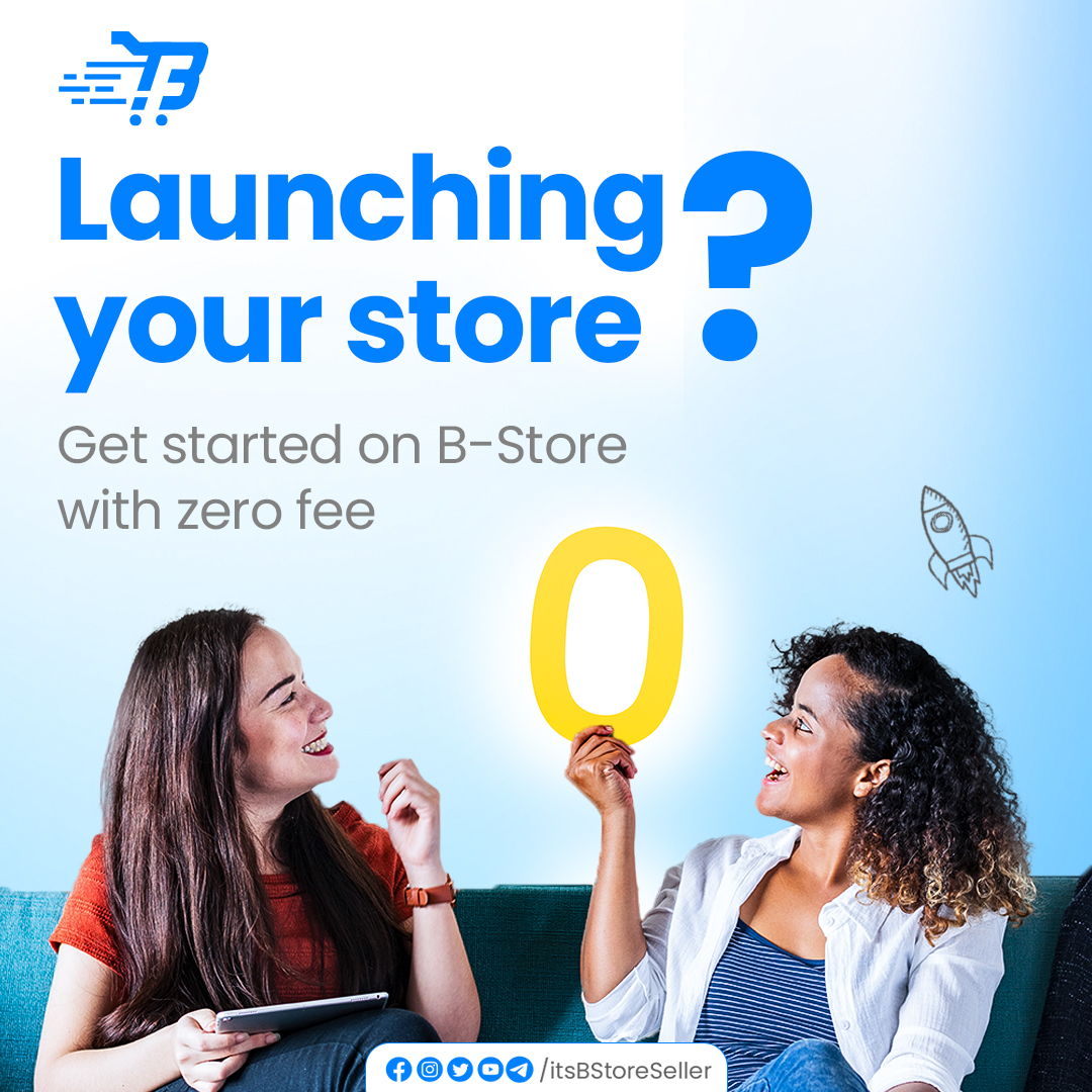 Launching your store? Get started on B-Store with zero fees! 🚀

Seller Portal: seller.bstore.net/home 

#BStoreLaunch #ZeroFee #OnlineSelling #StartNow #SellOnline #EcommercePlatform #BoostYourBusiness #FreeAdvertising #IncreaseSales #MarketingStrategy #SellWithEase