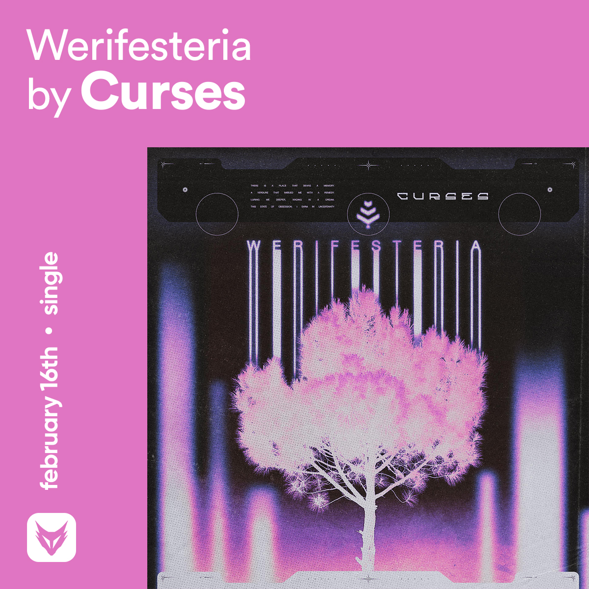 FOXCOREisdead's tweet photo. // Friday singles, Pt. II.I: February 16th
@hiha_official — Dawn Yarn
#Shinai — BONES
#AndHellFollowedWith — Oren: The Ogre (feat. #AdamMercer of @awip_us)
@curseswv — Werifesteria https://t.co/Sv38o3DdrF