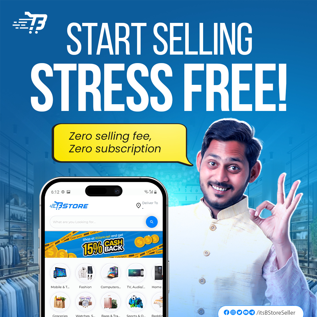 ItsBStoreSeller's tweet photo. Start selling stress-free on B-Store!
Seller Portal: https://t.co/iY6fRISmr3
#SellStressFree #ZeroFees #NoSubscriptions #BStoreSelling #Entrepreneurship #SellOnline #EcommercePlatform #BoostYourBusiness #FreeAdvertising #IncreaseSales #MarketingStrategy #SellWithEase https://t.co/UzcjfYRuiz