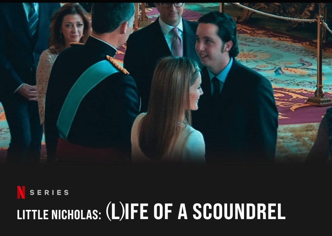 CinemaRareIN's tweet photo. As a teen, Little Nicolás managed to sneak between politicians, millionaires and even royals. This docuseries revisits his case through key testimonies.
#LittleNicholas: #LifeOfAScoundrel S1 (2024, Spanish), now streaming on @NetflixIndia. https://t.co/lz5YyKQEnX