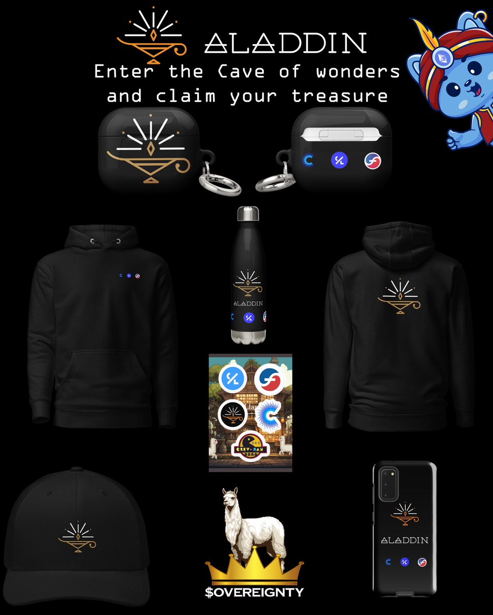🎁 GIVEAWAY  🧞 🎁

Today is the day! No #DEFI protocol gives these merch to the community, we are special 💪, we are going to celebrate the arrival of $fxUSD and $veALD as they deserve, this great PACK for a winner, you just have to follow the rules 👇

1️⃣ Follow <a href="/aladdindao/">AladdinDAO (STABLE, LEVERED)</a> &amp;
