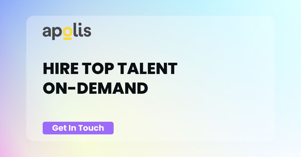 ApolisIndia's tweet photo. Scale your team fast & flexibly with expert staff augmentation! Find the perfect talent for short-term projects or ongoing needs.
Get In Touch ➡ https://t.co/UyhSGU6I65
#apolisconsulting #staffaugmentation #scaling #teamaugmentation #flexibleworkforce https://t.co/Hy98E55dWN