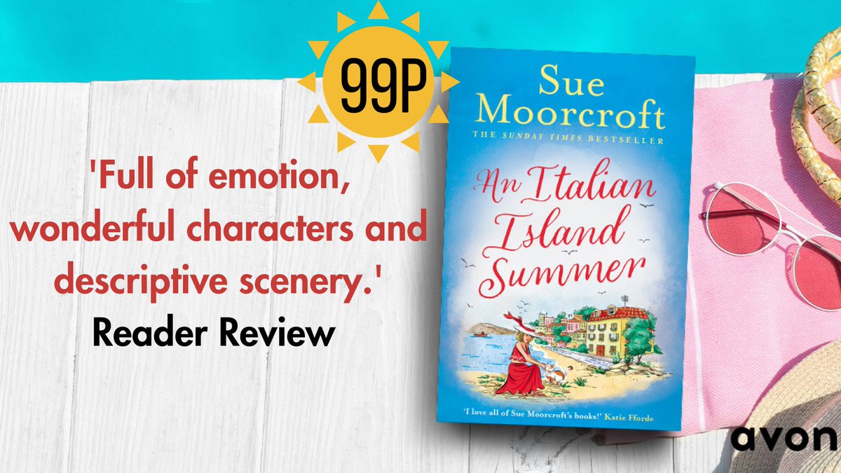 SueMoorcroft's tweet photo. Fancy getting some Sicilian sun?

Grab your passport because here's your 99p ticket.

Download #AndItalianIslandSummer here: https://t.co/pwrQJn6Jj7 https://t.co/YYVkdyIab6