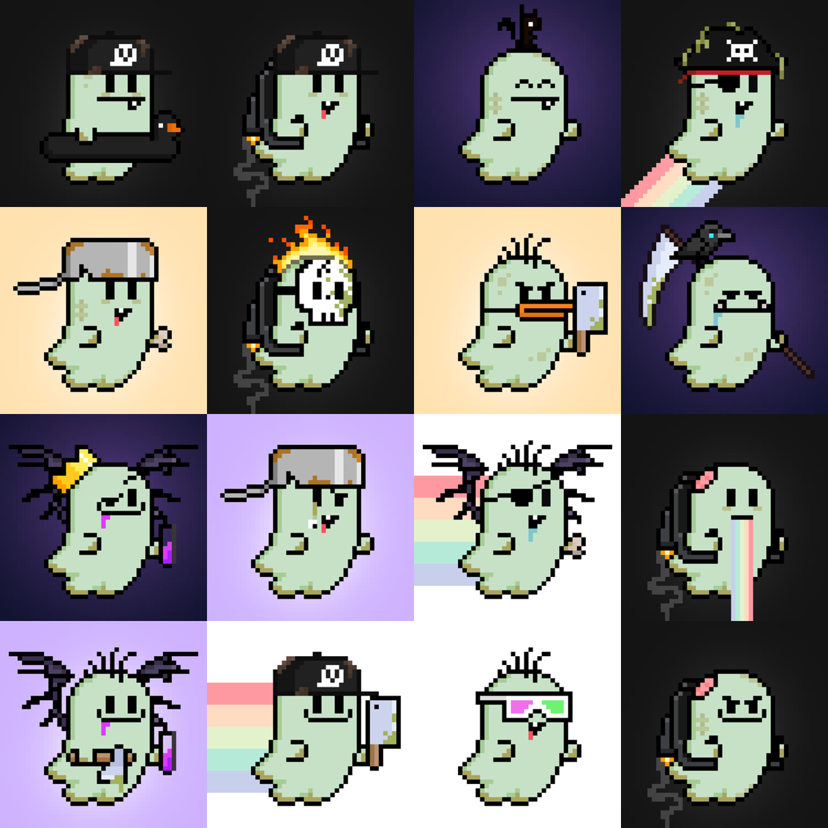 AlphaRomero_'s tweet photo. Zombie Wars VOTING IS NOW OVER!
48 Entries, 570 Votes!
Introducing your 16 @deadpixels_club Zombie finalists, aren't they beautiful?!
Huge thank you to everyone who entered and voted🙏
We'll be kicking off the tournament very very soon, keep your eyes peeled🍌
#ZombieWars https://t.co/6VcyA1tojB
