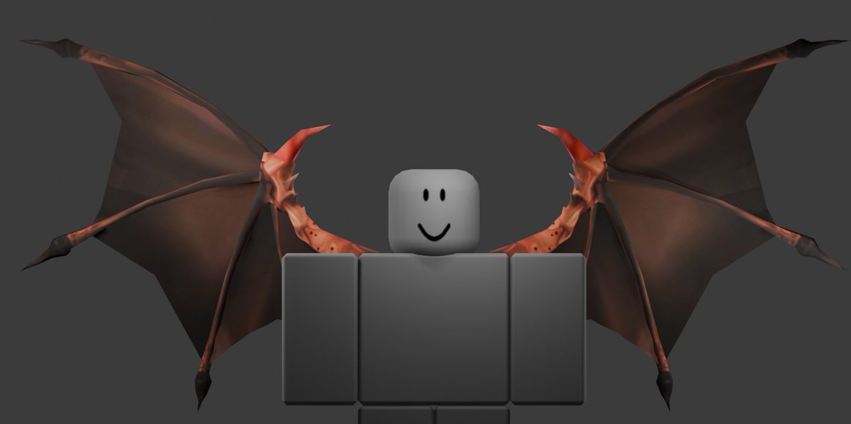 Rat66ugc's tweet photo. Imp Lord Wings.
"Long shall be your suffering. Joyous be your pain."
#ROBLOX #RobloxUGC #RobloxUGCLimitedfree #robloxart #robloxdaybreak #RobloxDev #FreeUgc #RobloxUGCfree #robloxmodel #UGC #ugccreators #robloxblender #UGCprogram https://t.co/dH3eTQu7Zd