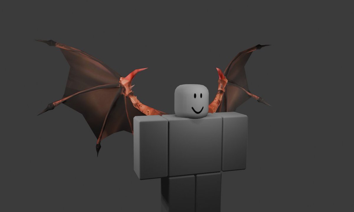 Rat66ugc's tweet photo. Imp Lord Wings.
"Long shall be your suffering. Joyous be your pain."
#ROBLOX #RobloxUGC #RobloxUGCLimitedfree #robloxart #robloxdaybreak #RobloxDev #FreeUgc #RobloxUGCfree #robloxmodel #UGC #ugccreators #robloxblender #UGCprogram https://t.co/dH3eTQu7Zd