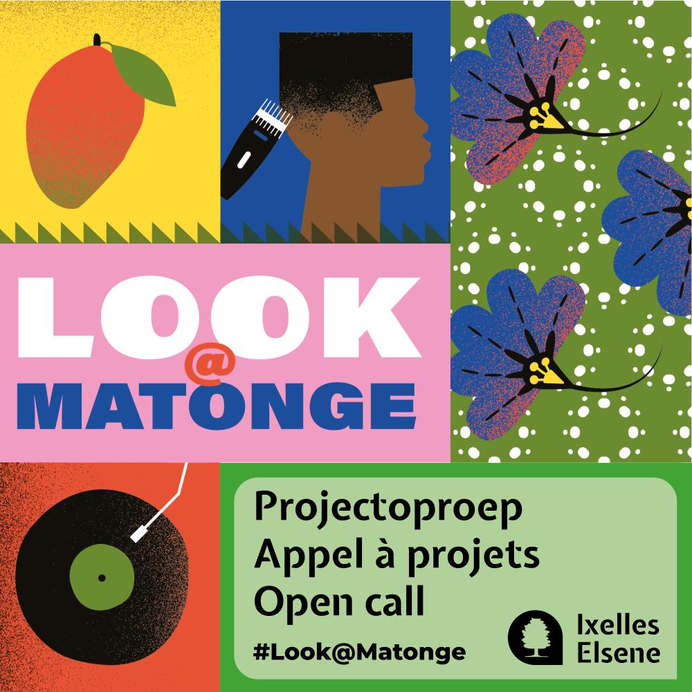 PROJECTOPROEP: LOOK @ MATONGÉ !
De gemeente kent een totaal subsidiebudget van 50.000 euro toe om projecten tot 10.000 euro financieel te ondersteunen.
Wil je een aanvraag indienen? Volg de link!
culture.ixelles.be/nl/look-at-mat…
Laatste deadline: 26/02/2024 om 12u!