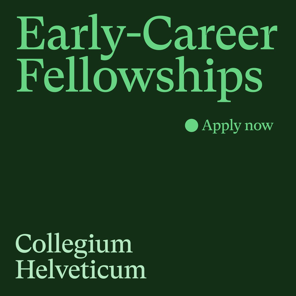 Collegium Helveticum tweet media