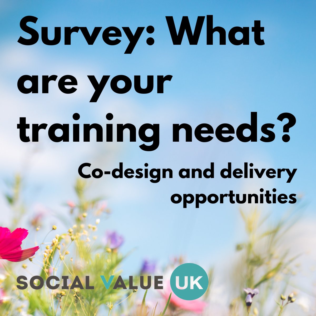 🚀 Contribute to shaping the future of @socialvalueuk training!🌐 Share your insights in our survey to co-develop and enhance training together. Deadline: Feb 21, 2024. 🎁 Participate for a chance to win a 50% discount on our training (Ts& Cs apply): surveymonkey.com/r/MNHN33L