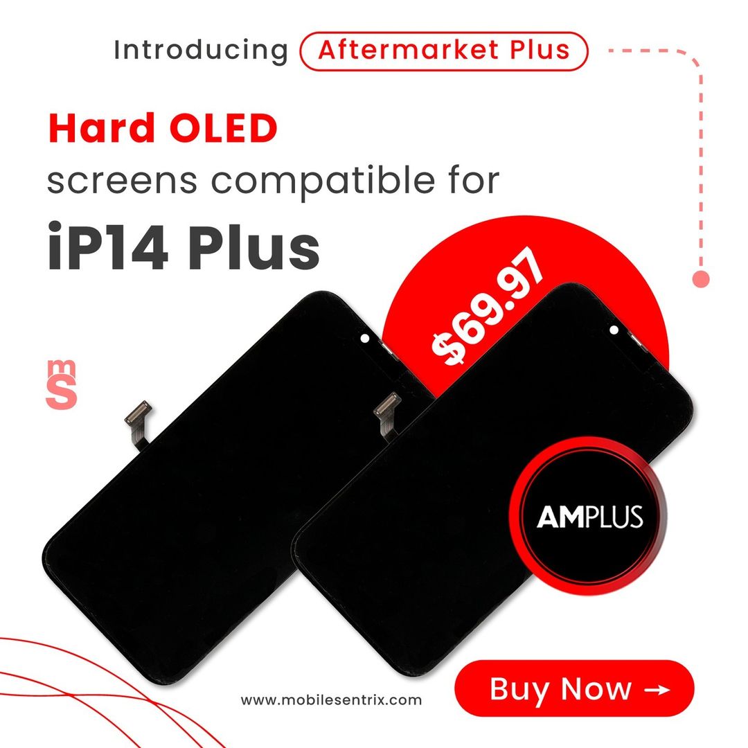 FlicaHussey's tweet photo. Shop iPhone 14 Plus OLED Screens at reasonable prices!

Shop: https://t.co/tPSSILyjSp https://t.co/sEGMG4z4VI