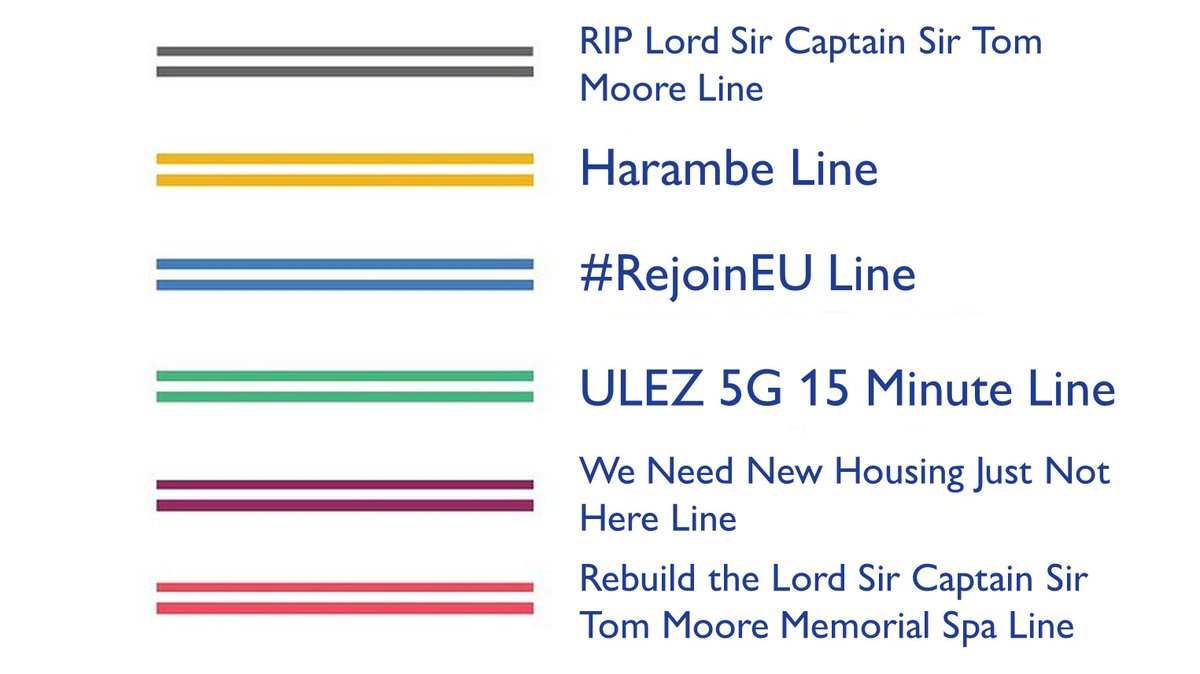Love the new London Overground line names