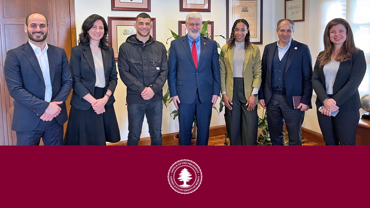 AUB Office of the President tweet media