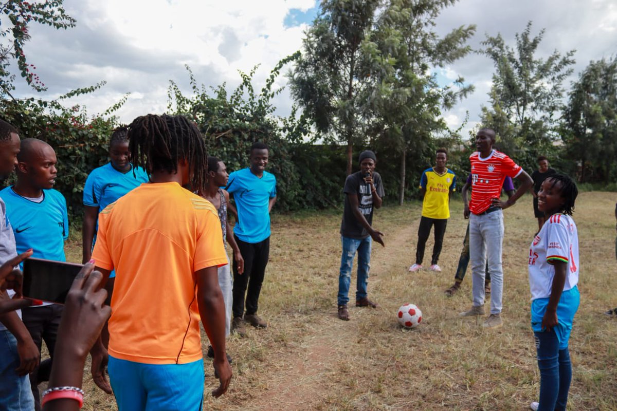 ChangersKenya's tweet photo. Football is more than just a game!
It unites and empowers our youth, inspiring them to become active, confident societal members reintegrating them into the community. Let's score goals both on and off the field. #EmpoweringYouth #SportsForChange #Reintegrate https://t.co/fqeCLp0wpt