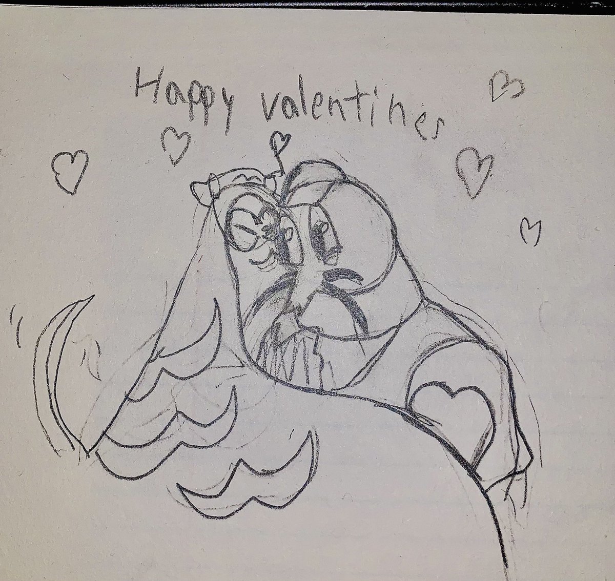 D4rkGalactic's tweet photo. i realized i never did big coco valentines art so here some late valentine’s day stuff (mr coco gifted him white chocolate) #Splatoon3 #BigMan #mrcoco https://t.co/pCXLanClig