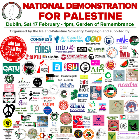 We in PalFest Ireland are proud to stand in solidarity with the Palestinian people's struggle for freedom and justice. Join us alongside <a href="/ipsc48/">IPSC</a> at National March for #Palestine this Saturday to call for an end to Israel's genocidal assault on the people of #Gaza #CeasefireNOW