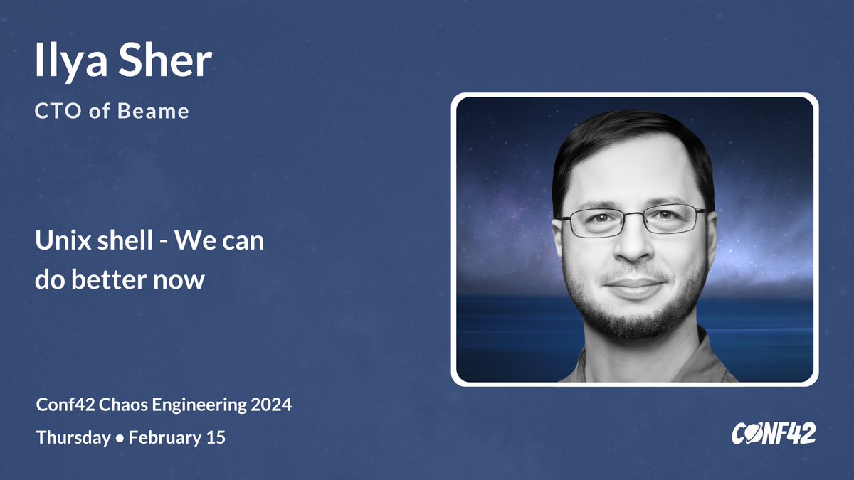 conf42com's tweet image. 📢 Join me as we explore new possibilities in shell scripting and enhance our command-line skills!
🌐conf42.com/Chaos_Engineer…
🌟See you there!
#Conf42ChaosEngineering #UnixShell #ShellScripting #CommandLine #InnovationInsights #DigitalTransformation #EngineeringExcellence