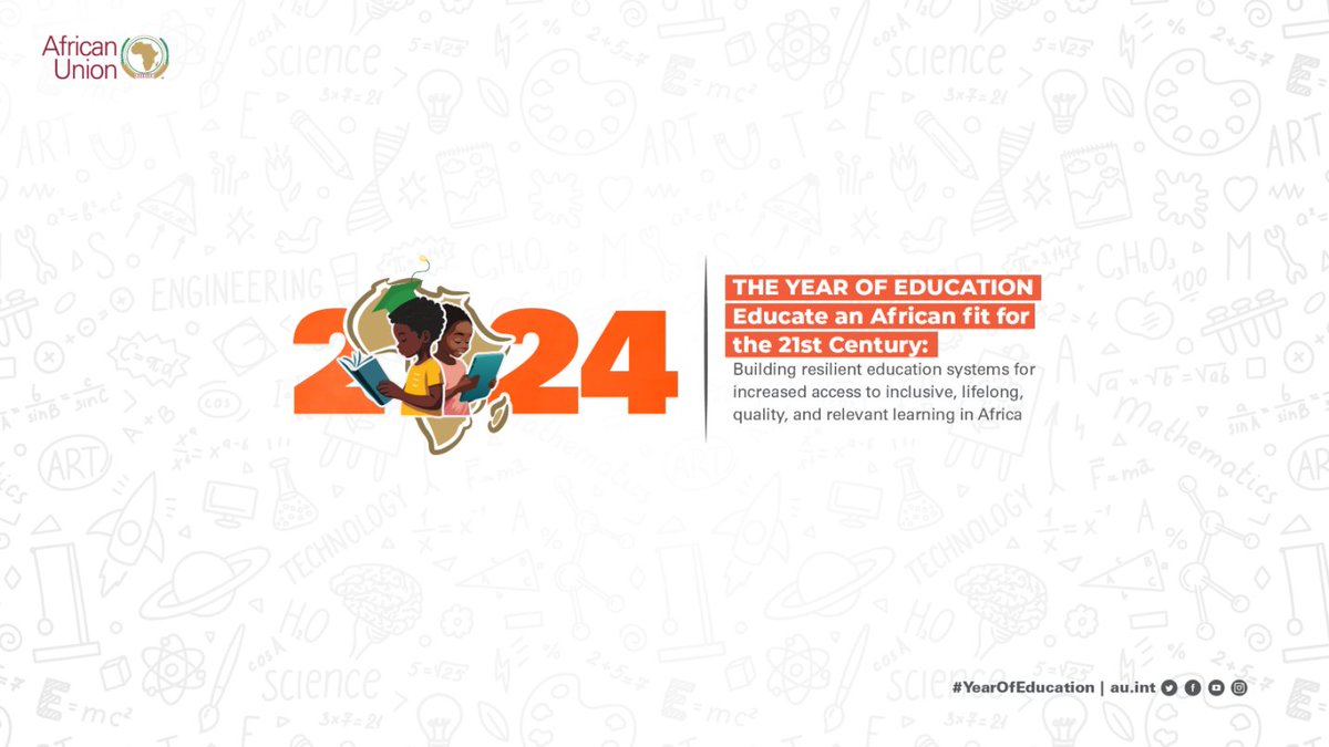Excited to participate in the upcoming AU Summit on Education! Education is the cornerstone of development and progress. Join the conversation using #YearofEducation #AUEducation2024.
