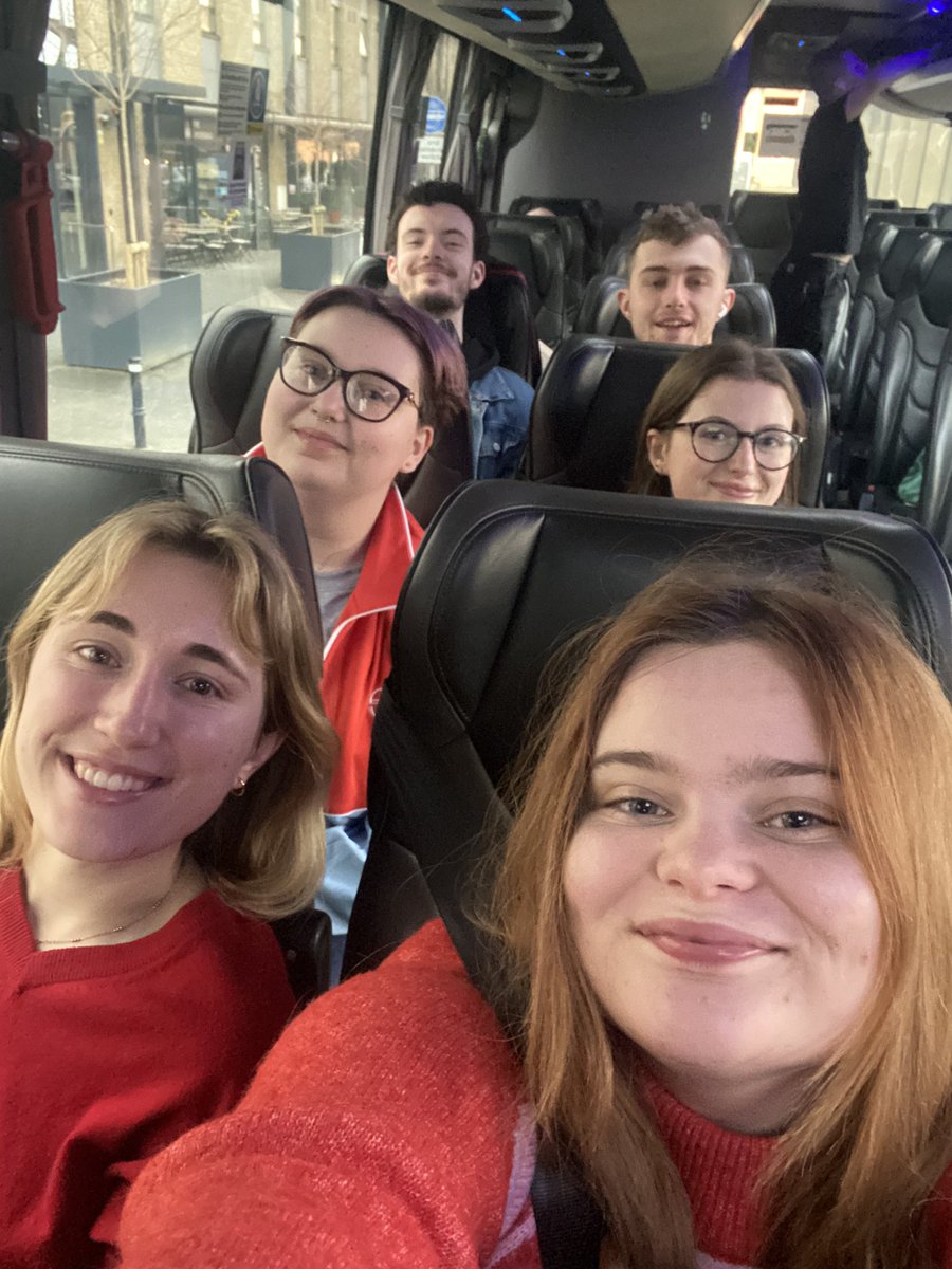 Exeter LabSoc on our way to Kingswood! 🌹 #VoteLabour