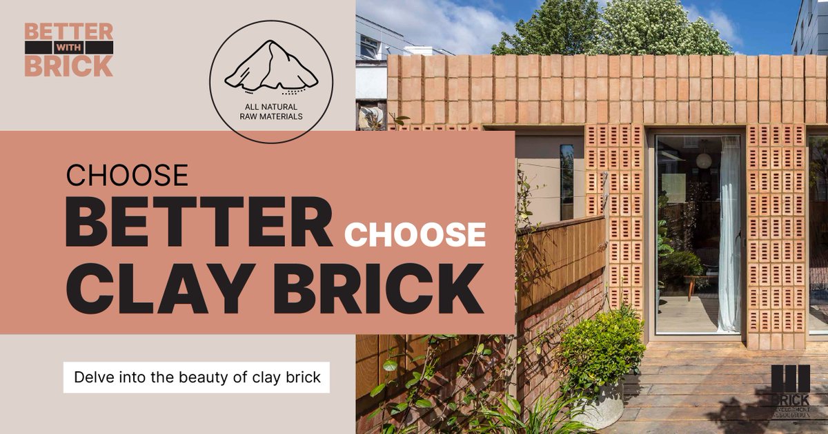 Welcome to our new #BetterWithBrick campaign page! Get the full low down on why clay brick is the solution to new home longevity, sustainability and kerbside appeal.

Join the #BetterWithBrick movement: brick.org.uk/better-with-br….

#ClayBrick #TimelessDesign #BuiltToLast #KerbAppeal