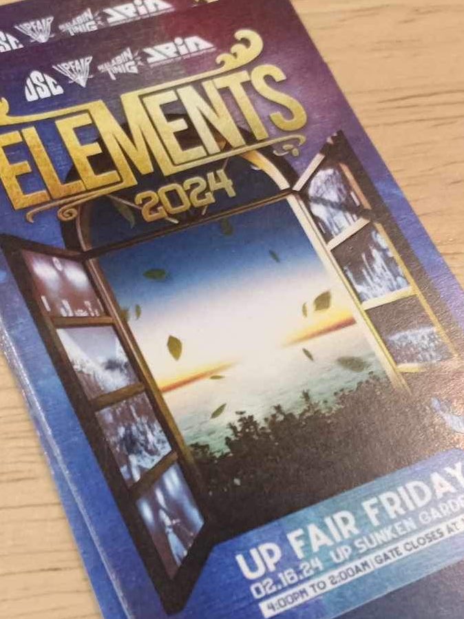 halbuys's tweet photo. hii ^_^ selling !!! 

wts lfb: ELEMENTS 2024: UP FAIR FRIDAY TICKETS 

Php 350 each.

rfs: sobrang tickets, change of schedule.

Dm me for more deets, thank you! 🌻 https://t.co/KpH7Ijryn4