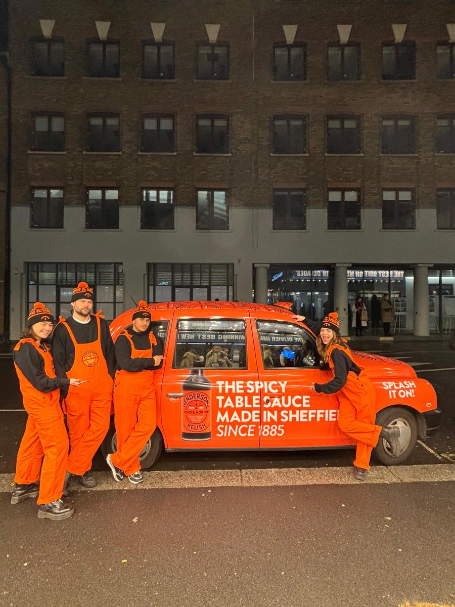 Henderson's Relish (@hendorelish) on Twitter photo It's the opening week of <a href="/skysedgemusical/">Standing At The Sky's Edge</a> in London - and we've been down there spreading the word. It's the opening week of <a href="/skysedgemusical/">Standing At The Sky's Edge</a> in London - and we've been down there spreading the word.