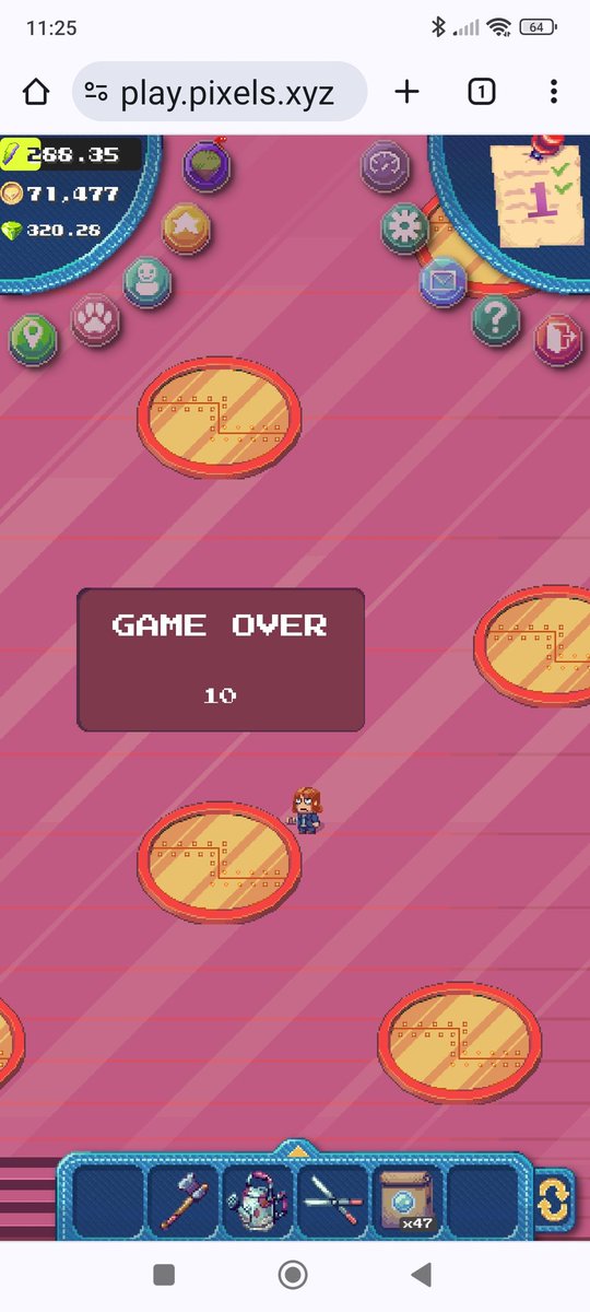 lurcherpup's tweet photo. @pixel_margaret I'm going for the lowest score! WEN $PIXEL https://t.co/PxhIZhyivY