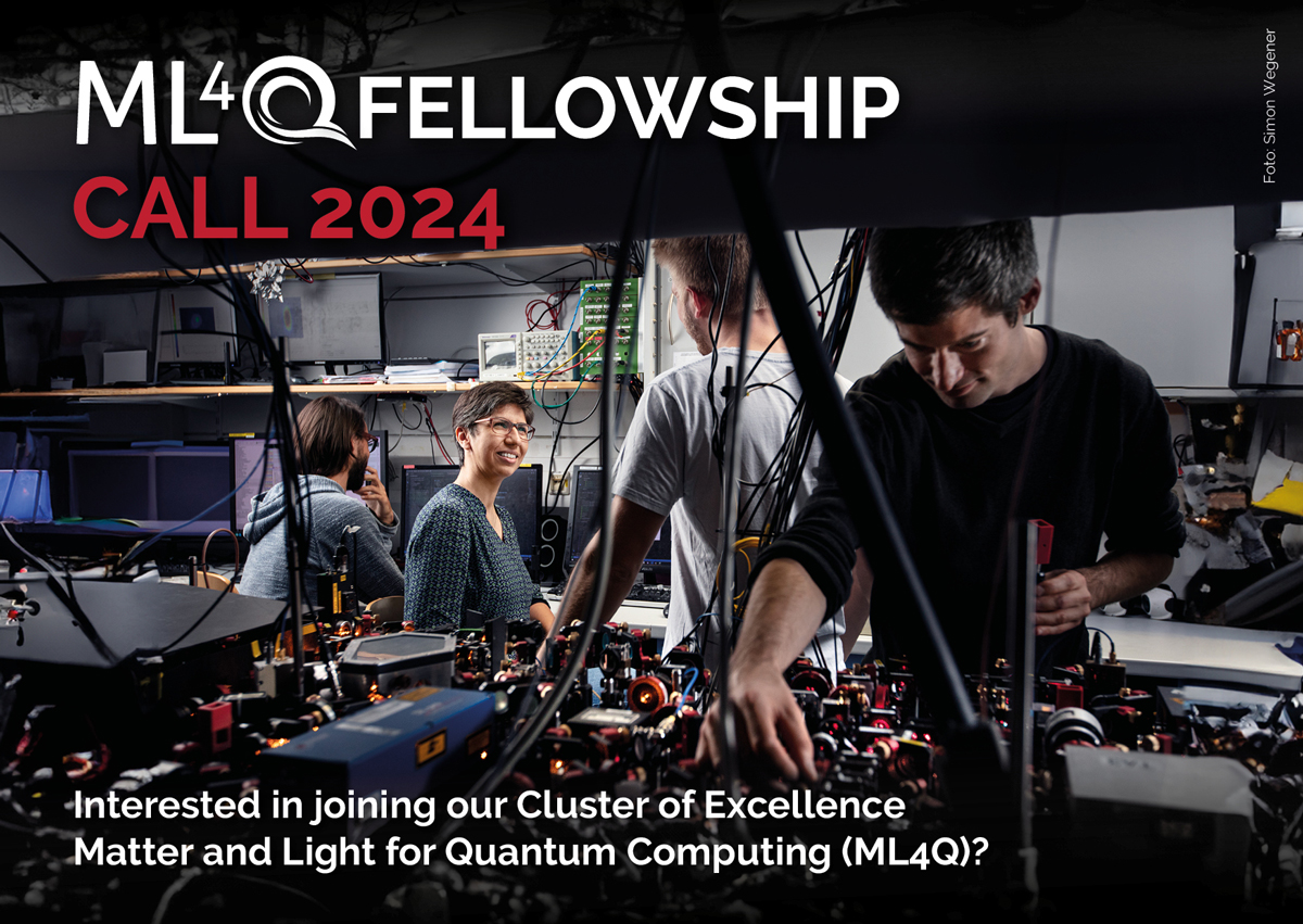📢Join our vibrant international research environment to develop new #QuantumComputing and networking architectures! We offer 2-year #fellowships for excellent #postdocs. Visit our website for more details: ml4q.de/ml4q-fellowshi… Don't miss the application deadline on March 12!