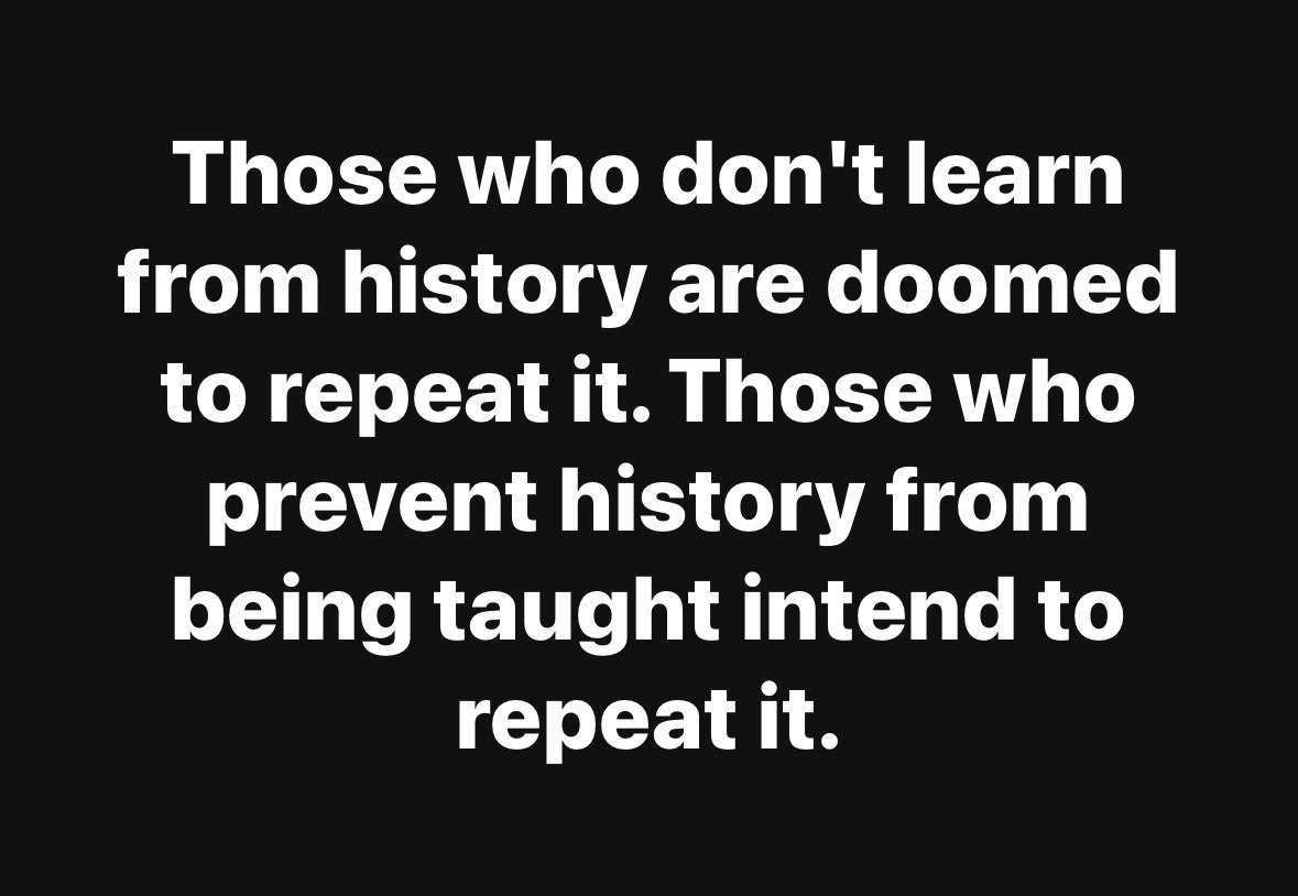 sdv6229's tweet photo. Are we repeating history? Or, are we setting our children up to repeat history?
#StopTheIndoctrination
#SaveOurChildren
#WeAreARepublic https://t.co/x0apzcq0bO
