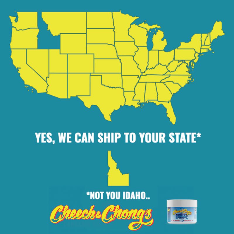 tommychong's tweet photo. Not you, Idaho 💨