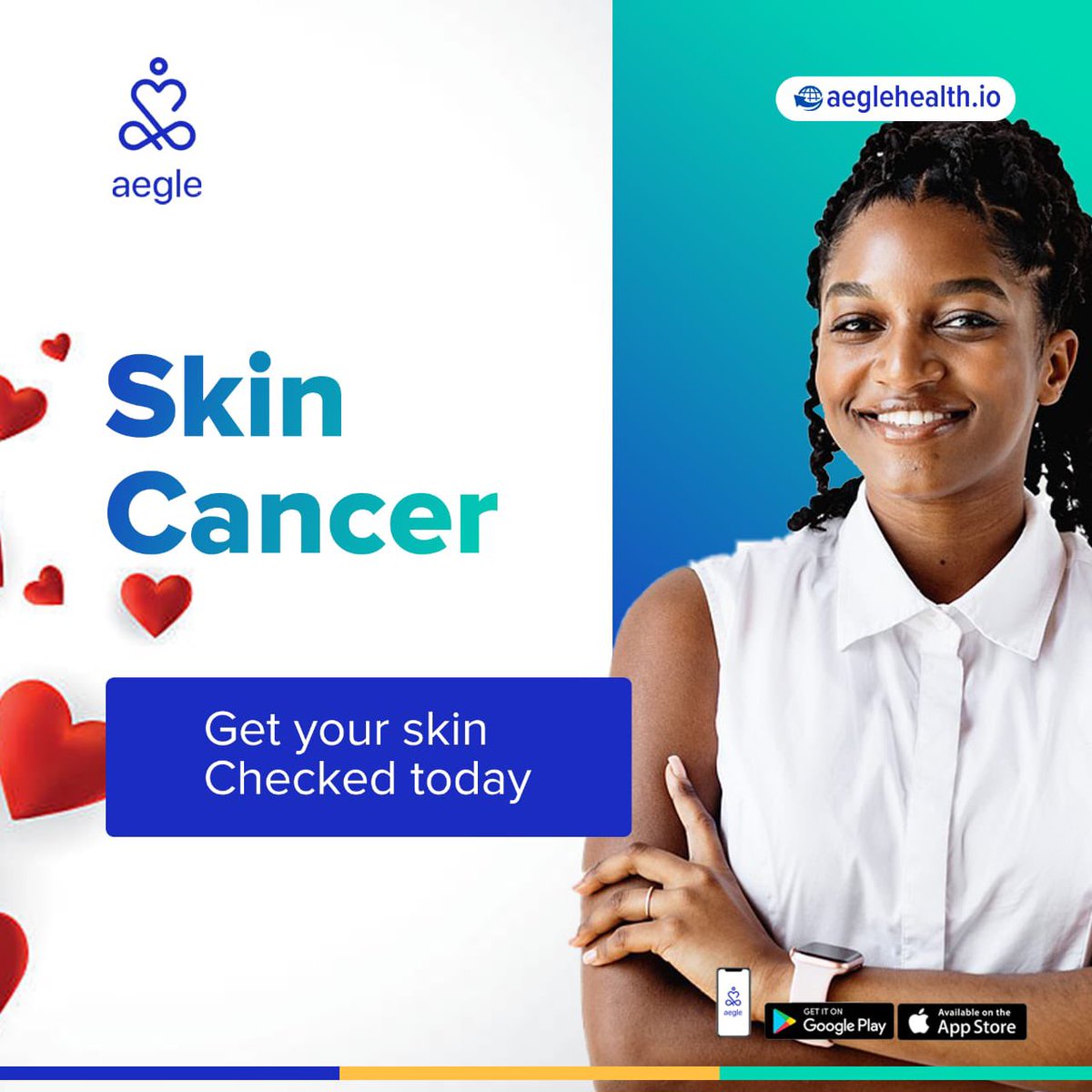 Aeglehealth__io's tweet photo. The most effective ways to have A high BP is to google health related issues . We have health professionals, who would give you a better consultation; FROM THE COMFORT OF YOUR HOME!
Speak to Aegle
#SkinCancerAwareness
#SkinCancerPrevention
#SpotSkinCancer
#SeeADermatologist https://t.co/92uvjp2UOI
