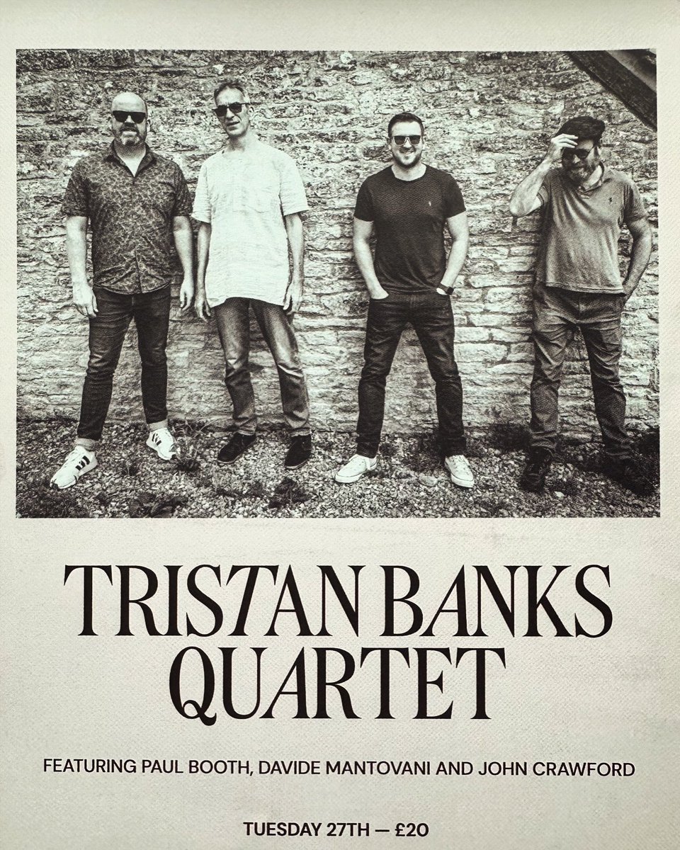 Tristan Banks (@tribanks) on Twitter photo ⭐️⭐️⭐️⭐️⭐️ ⭐️⭐️⭐️⭐️⭐️ The boys are back in town @pizzaexpresslive soho February 27th 8pm get your tickets 🎟️ pizzaexpresslive.com/whats-on/trist… <a href="/Jazzwise/">Jazzwise</a> <a href="/UbuntuMusicJazz/">Martin Hummel</a> <a href="/PeterConwayMGMT/">Peter Conway MGMT</a> <a href="/pizzajazzclub/">PizzaExpress Live</a> <a href="/daniraestar/">Danielle White</a> <a href="/jazzfm/">Jazz FM</a> <a href="/JazzJournal/">Jazz Journal</a> #jazzinlondon #music #soho #London #latinjazz ⭐️⭐️⭐️⭐️⭐️ ⭐️⭐️⭐️⭐️⭐️ The boys are back in town @pizzaexpresslive soho February 27th 8pm get your tickets 🎟️ pizzaexpresslive.com/whats-on/trist… <a href="/Jazzwise/">Jazzwise</a> <a href="/UbuntuMusicJazz/">Martin Hummel</a> <a href="/PeterConwayMGMT/">Peter Conway MGMT</a> <a href="/pizzajazzclub/">PizzaExpress Live</a> <a href="/daniraestar/">Danielle White</a> <a href="/jazzfm/">Jazz FM</a> <a href="/JazzJournal/">Jazz Journal</a> #jazzinlondon #music #soho #London #latinjazz