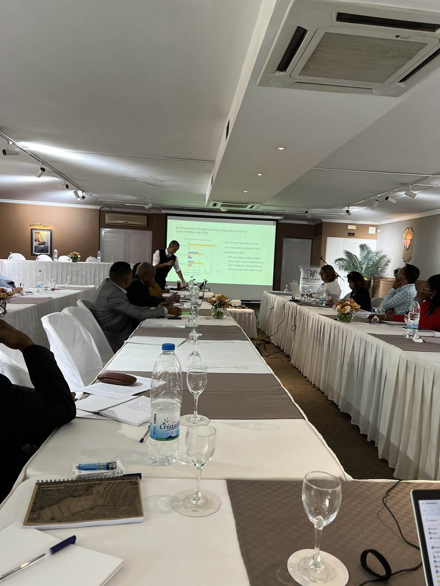 KdrBach's tweet photo. “We, communities, are those who are paying hard the cost of forest and land degradation. We are increasingly seeing more sedimentation on rice plains and experiencing less and less water for food production due to land degradation and erosion ….” Mayor Andranofasika. https://t.co/DYgx29O2XA