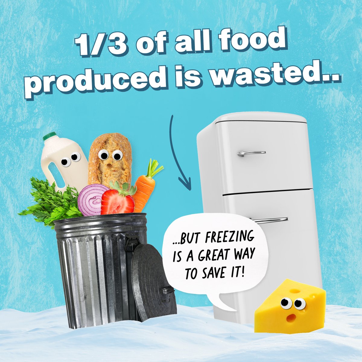 MalvernHills_DC's tweet photo. 1/3 of all food produced is wasted, but freezing is a great way to save it!
Check out these handy tips. Visit https://t.co/4AekmANv6I for more info.
#FoodSavvyWorcestershire #FreezerSavvy #LetsWasteLess https://t.co/HLsFihTTnR
