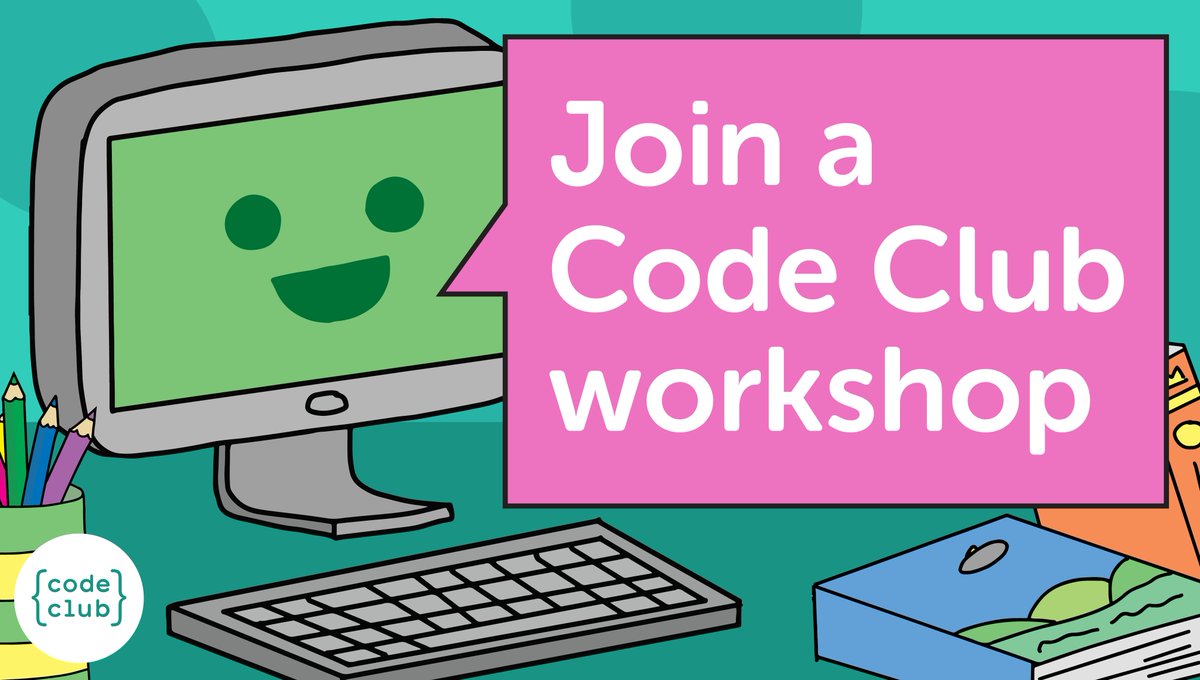 Join us at an online workshop or meetup! Develop your Scratch skills, build your confidence around HTML & CSS or meet fellow Code Club educators at our 'Coffee and Conversation' sessions. Book your place: codeclub.org/en/events