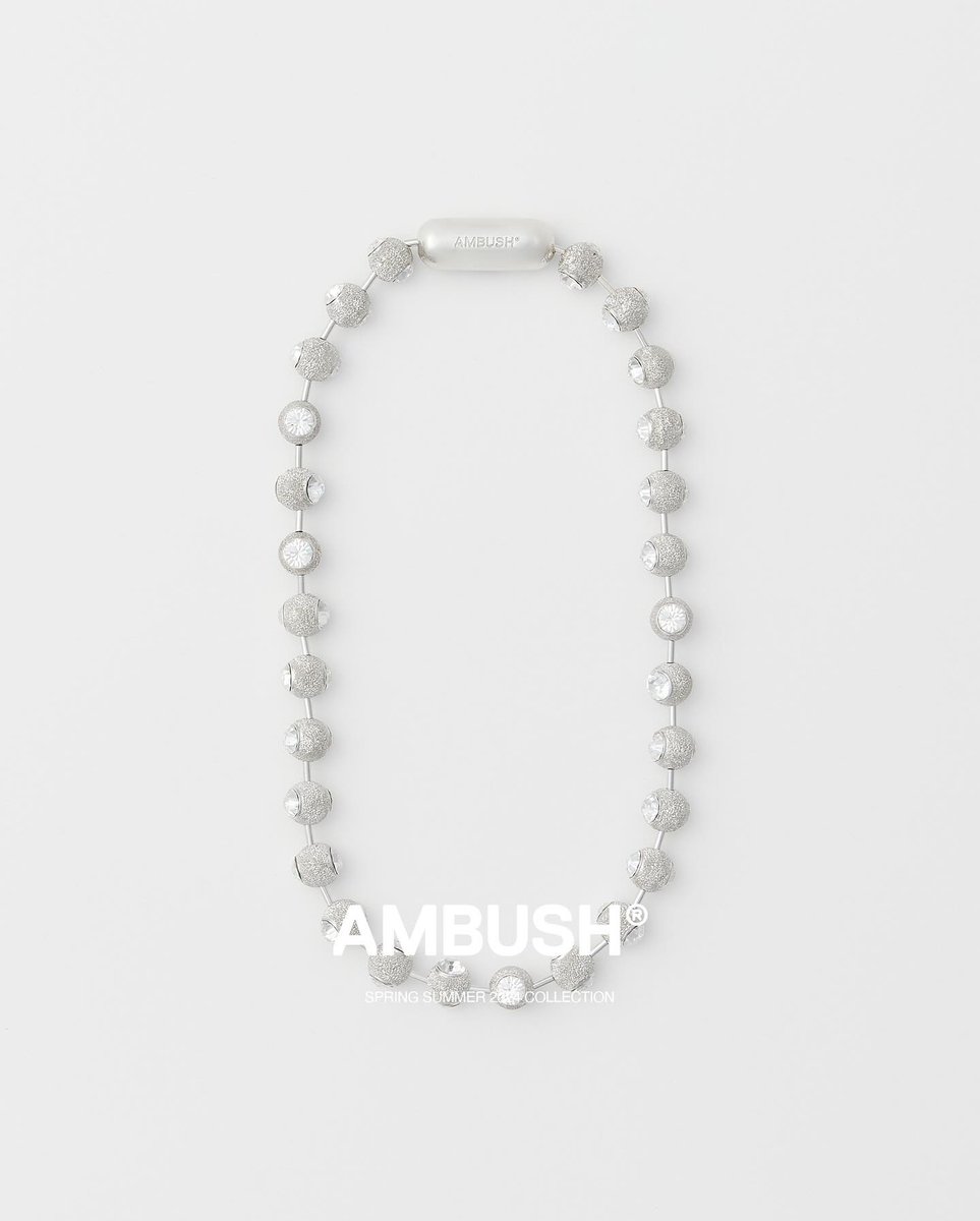 【AMBUSH】BALL CHAIN NECKLACE 2色展開 Silver Gold 要在庫確認 AMBUSH(アンブッシュ) 通販サイト 【BALL CHAIN NECKLACE L】