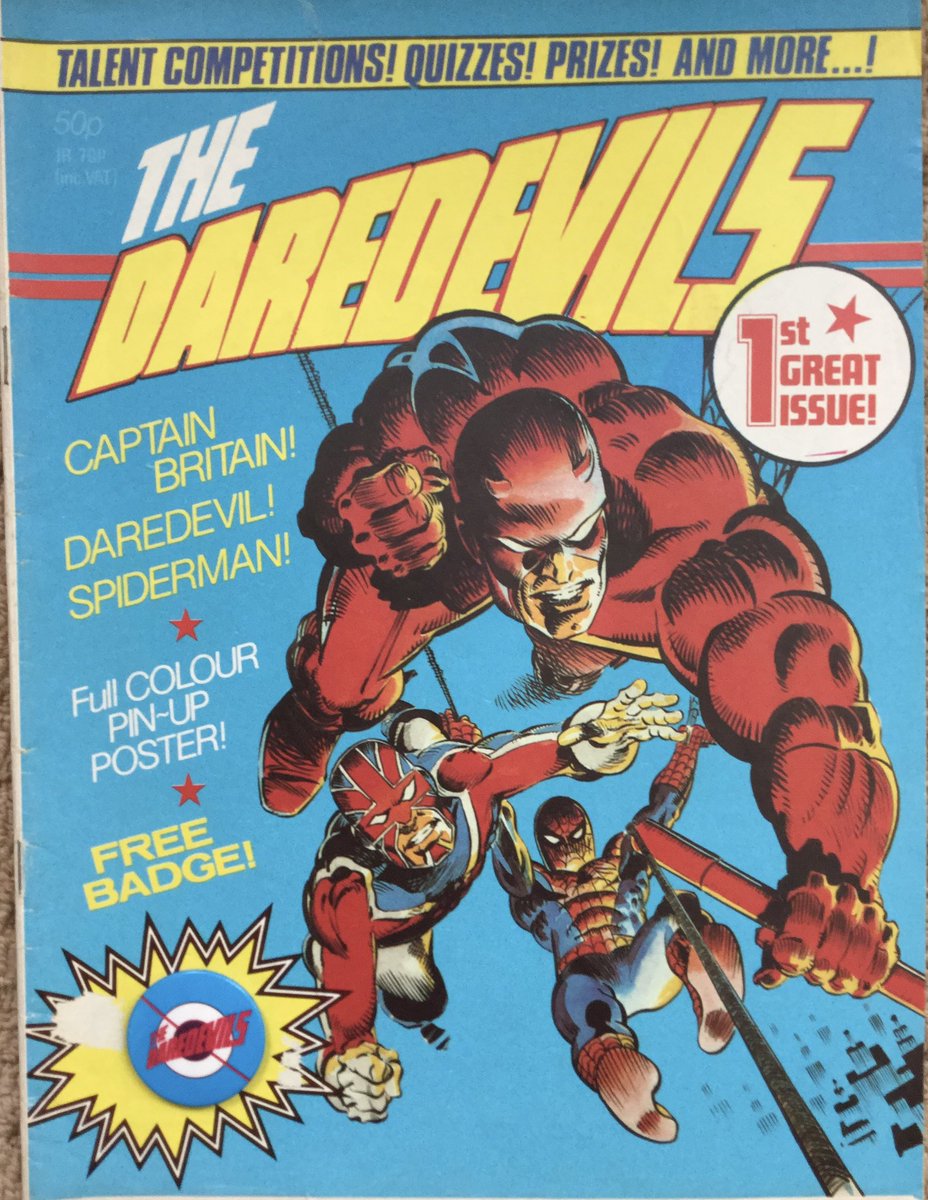 RIP Paul Neary who had quite an influence on my comic reading youth from his annual covers, to his work for Marvel UK-artwork and editorial skills 1/