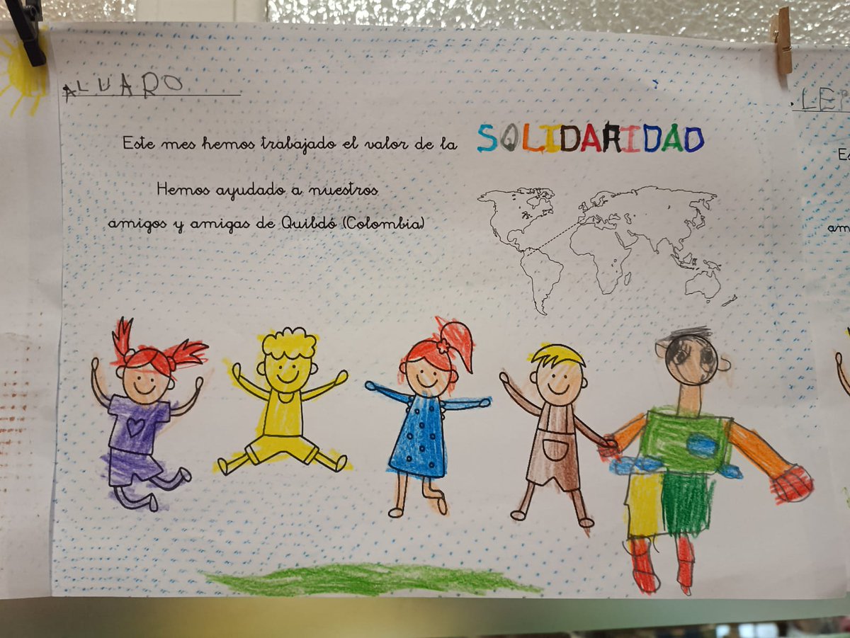 FransolONG's tweet photo. “Nadie puede silbar una sinfonía. Se necesita toda una orquesta para tocarla” y sinfonía es lo que hemos escuchado en @colegio_lsf 
Mil gracias @AsisSomos y a todas las empresas colaboradoras. 70 niños van a desayunar durante todo el curso en Quibdó.
https://t.co/6GjxsXpCof https://t.co/tORW00w8CB
