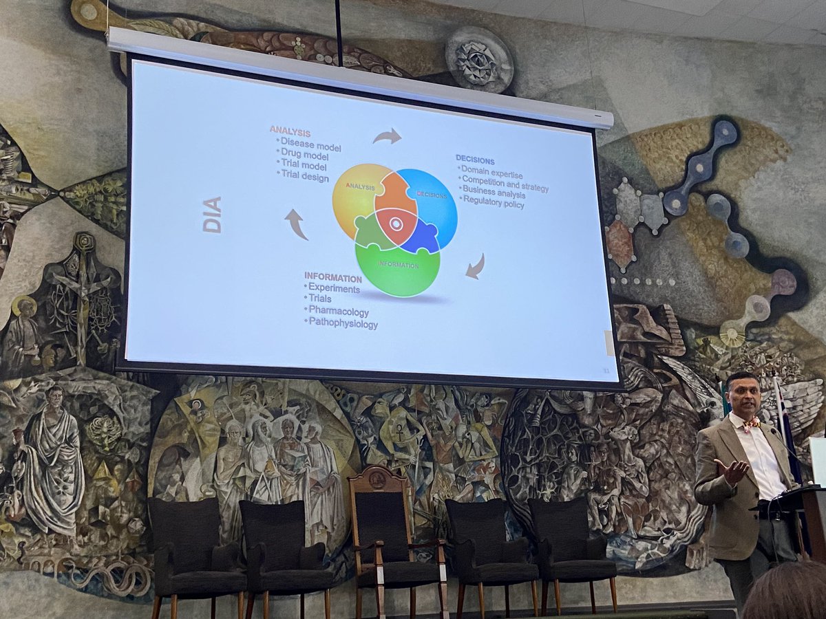 Love this slide by Professor Joga Goburru from University of Maryland and <a href="/pumas_ai/">PumasAI</a>. Giving his presentation as the <a href="/ISOP1/">ISoP</a> lecturer to <a href="/PAGANZ_PMx/">PAGANZ_PMx</a> conference. Thanks so much for your insight and contribution to the conference. #MID3 #pharmacometrics #regulatoryscience