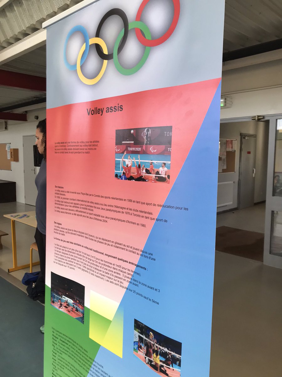 CpeKaren's tweet photo. Journée CESCE pour tous les 5èmes au collège Camille Guerin 
Atelier 1 , découverte du volley assis 
@acpoitiers https://t.co/0f4IVRrztA