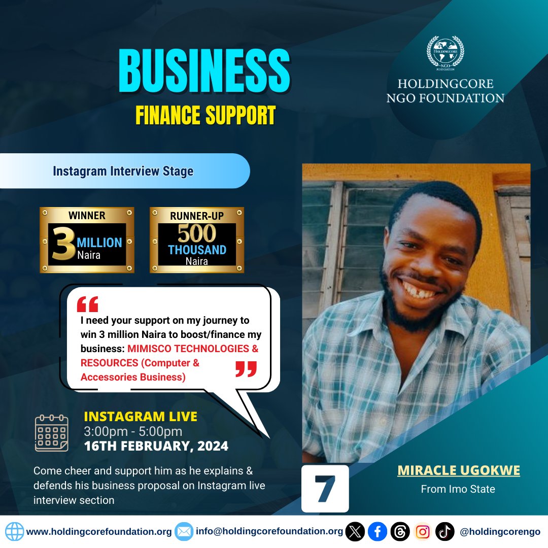 Sir_Mimisco's tweet image. Don&apos;t waste time, follow @Holdingcorengo @Holdingcorengof @Thisissirhope. Wetin you go benefit loud! I no go remind you again. As you dey do am, abeg support me.