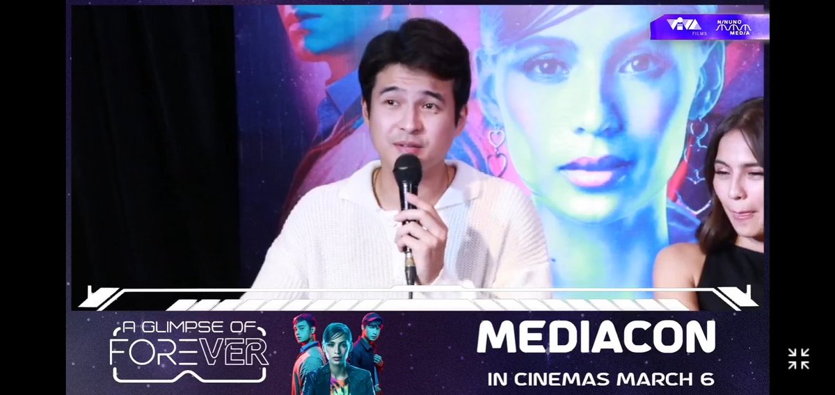 Mediacon: A Glimpse of Forever 
Directed by:Jason Paul Laxamana. March 6 Only In Cinemas

#AGlimpseOfForever
#JasmineCurtis #DiegoLoyzaga #JeromePonce