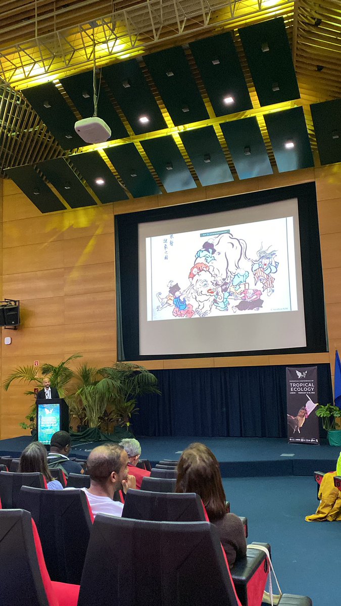 Last day of #gtoe2024. Plenary talk by Marco Mello and the exciting session on Tropical Molecular Ecology #tropmolecol