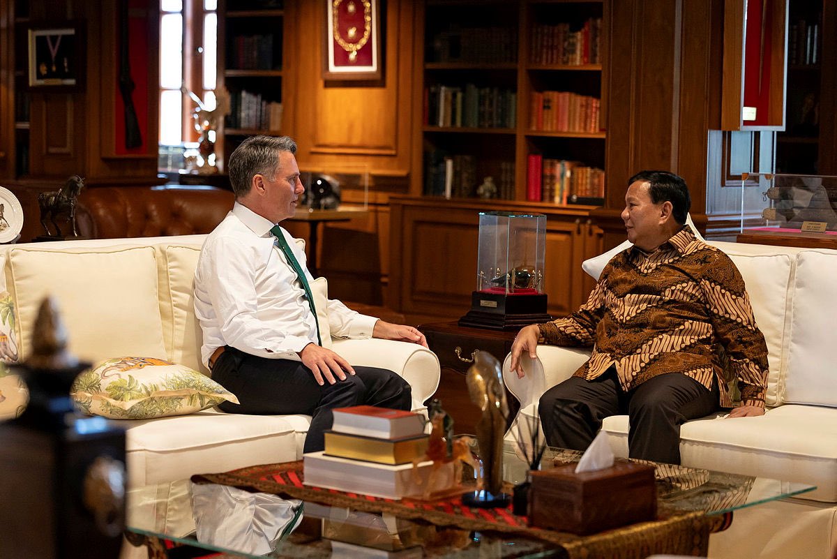 RichardMarlesMP's tweet image. Great to speak with my friend  and 🇮🇩 Defence Minister @prabowo 

Australia and Indonesia are linked by geography, but are friends by choice.