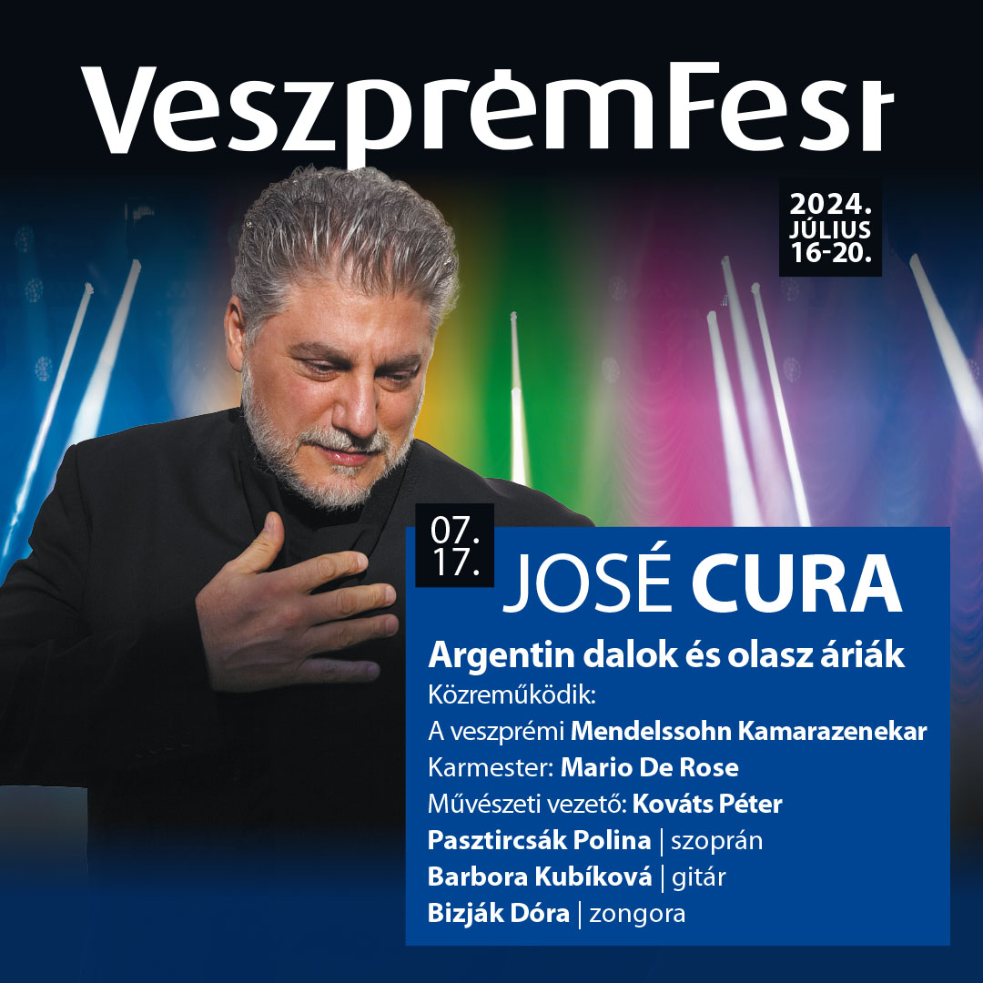 veszpremfest's tweet photo. #JoséCura a VeszprémFesten ✨ Jegyek már elérhetők: https://t.co/cmQVQ8eq54

#josecura #mendelssohnkamarazenekar https://t.co/GzBc2PFVzr