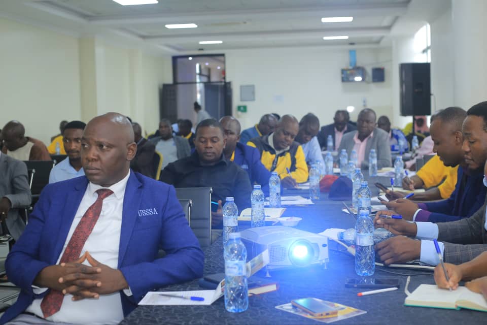 USSSAOnline's tweet photo. "I want to welcome you  to this meeting and thank you for all the good work you are doing in your zones to promote the brand of USSSA. 
What is being done at National level can be replicated even at the District and we are here to guide you." Justus Mugisha USSSA President
#ForSchoolSportsForBetter