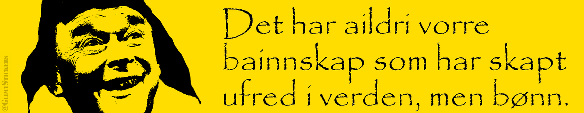 GlimtStickers's tweet photo. #Oluf var en klok mann 🙏 #PeaceNow #NordNorsk #Visdom #ArthurArntzen https://t.co/Hf2N17xHQp