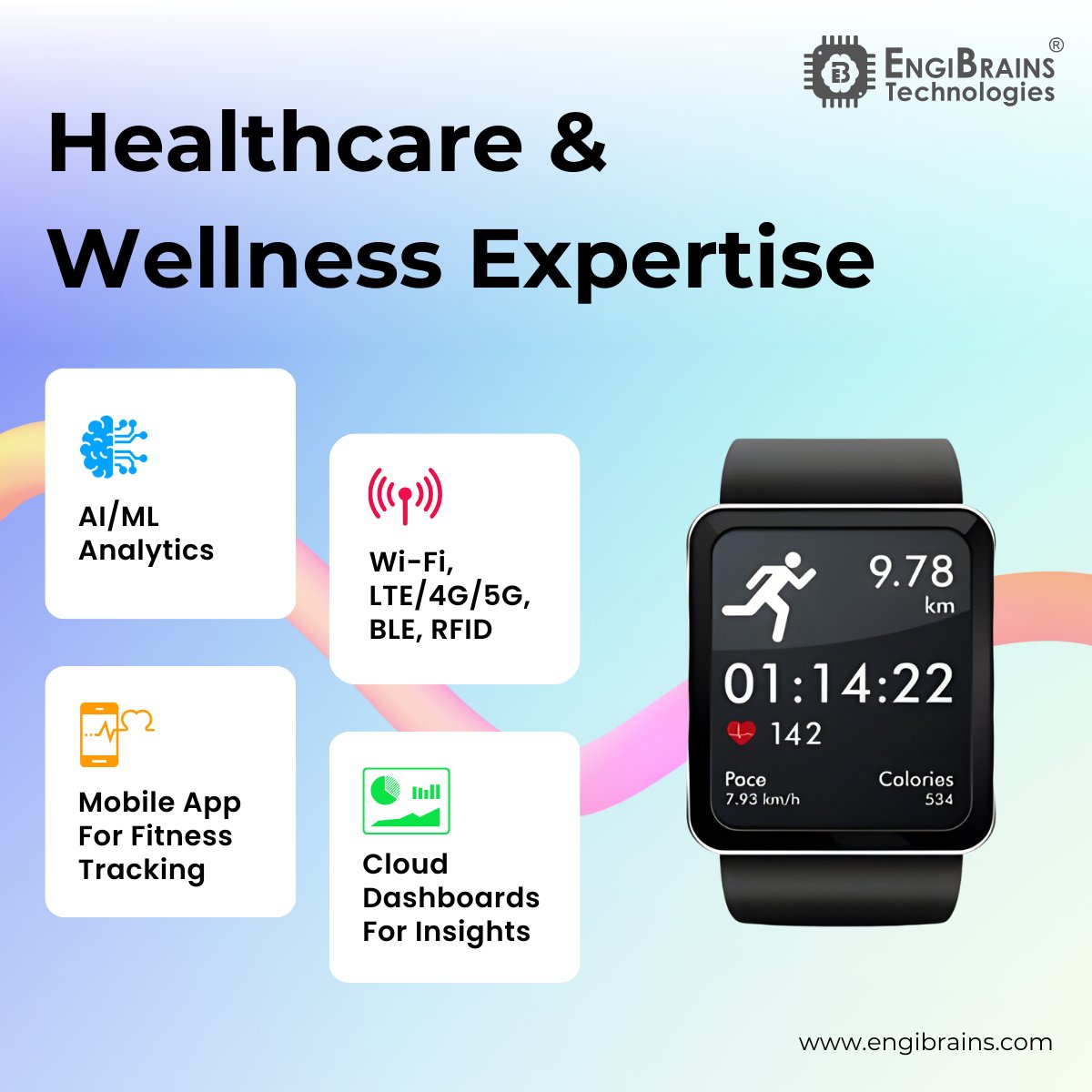 Discover our expertise in Embedded Product Engineering Services, tailored specifically for the Healthcare & Wellness Industry!
engibrains.com

#healthtechinnovation #healthandwellness #advancedconnectivity #aianalytics #clouddashboard #embeddedsystems #firmware  #iot