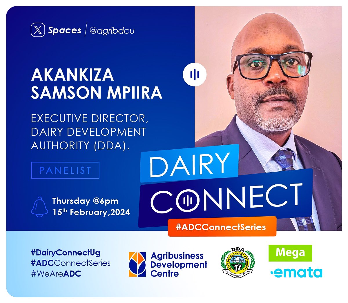 The Dairy value chain is one of the most dynamic sectors in Uganda, critical to the development of the rural economy and household transformation. AKANKIZA SAMSON MPIIRA .@MpiiraSamson joins us this evening to share his insights as head of @DDAUganda, an authority in Dairy