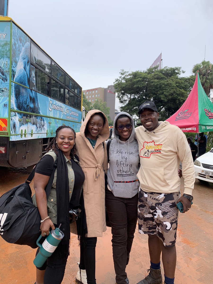 The rain didn’t stop us from moving. 

#ExploreBusoga here we come.